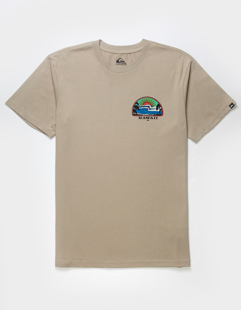 QUIKSILVER Hawaii Blazing Sun Mens Tee image number 1