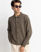 RHYTHM Mohair Mens Long Sleeve Button Up Shirt image number 1