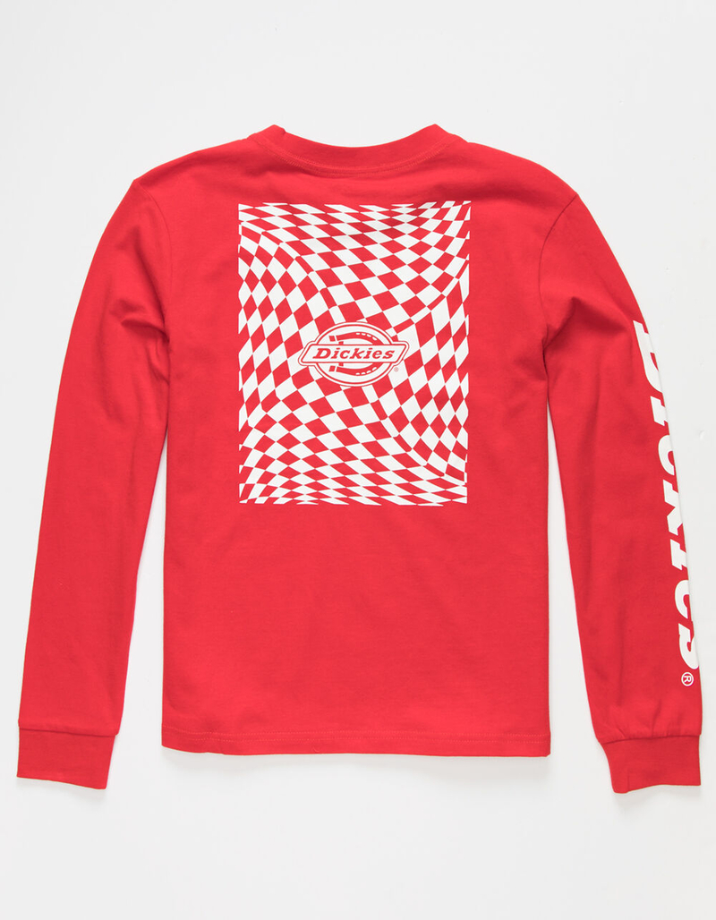 DICKIES Checkered Swirl Boys T-Shirt image number 1
