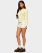 EDIKTED Maeva Button Up Pointelle Top image number 4