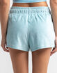 RSQ Womens Blue Velour Shorts image number 3