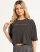 BODY GLOVE Long Live Surf Womens Boxy Crop Tee image number 2
