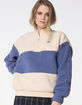 FILA Laverne Quarter Zip Womens Sherpa Jacket image number 1