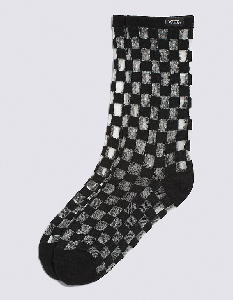 VANS Sheer Checker Womens Socks image number 0