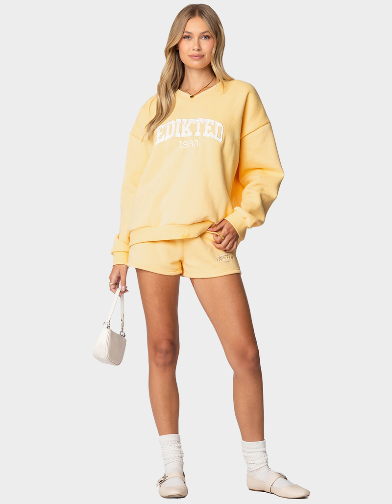 EDIKTED Edikted Girl Shorts YELLOW Tillys