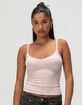 TILLYS Womens Lace Trim Cami image number 1
