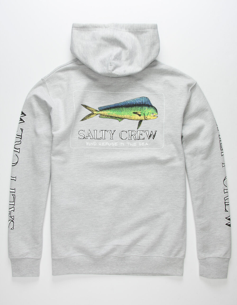 SALTY CREW El Dorado Mens Heather Gray Hoodie image number 0