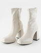 BAMBOO Gradient Womens Platform Stretch Boots image number 1