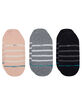 STANCE 3 Pack Liner Womens No Show Socks image number 2