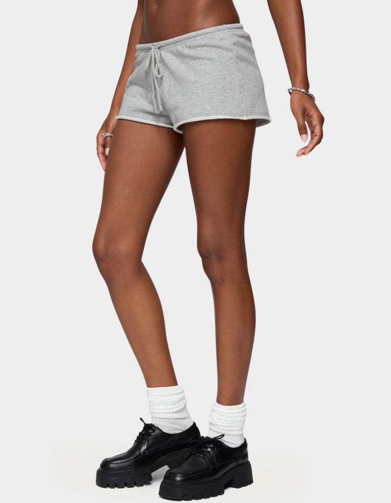 EDIKTED Leeroy French Terry Shorts image number 1