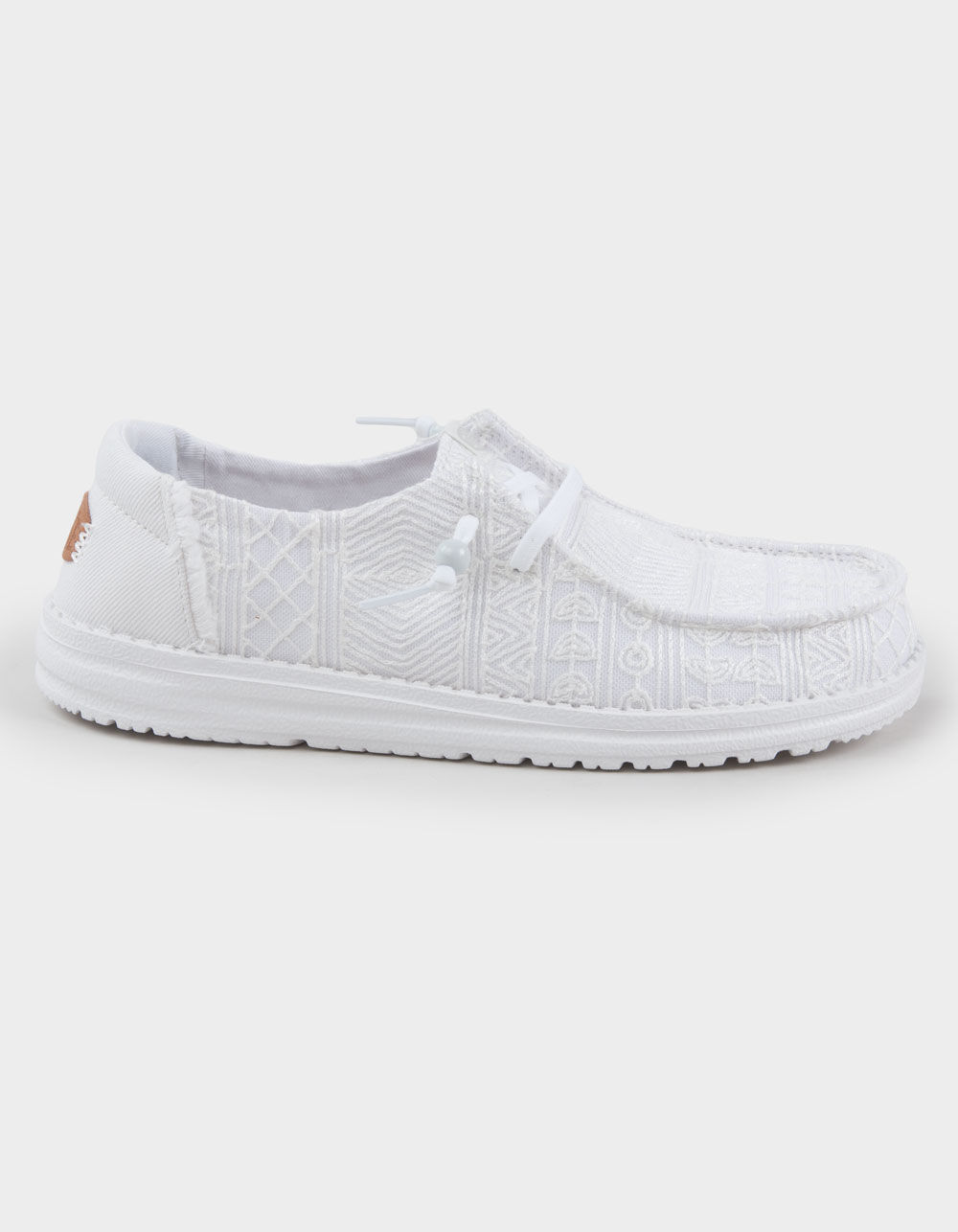 HEY DUDE Wendy Crochet Lace Womens Shoes - WHITE | Tillys