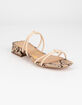 CIRCUS BY SAM EDELMAN Jay Womens Tan & Snake Print Sandals image number 1