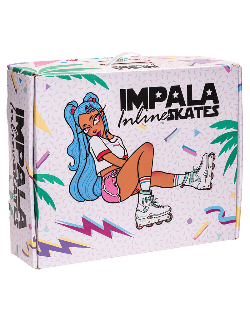 IMPALA ROLLERSKATES Lightspeed Pink & Yellow Inline Skates image number 5