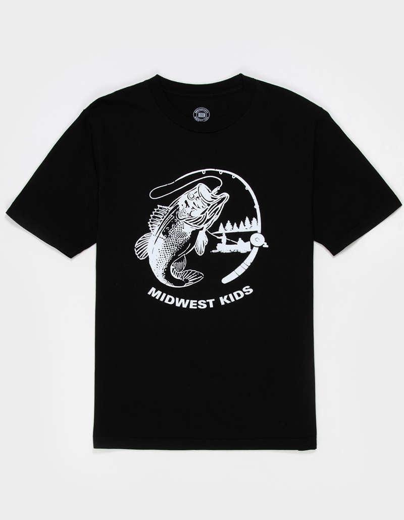 MIDWEST KIDS Fishing Mens Tee image number 0