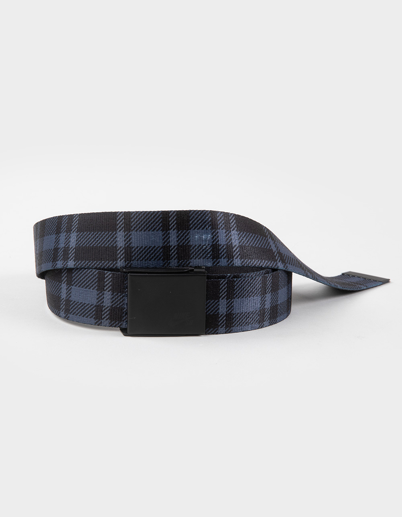 NIKE SB Reversible Plaid Web Belt image number 1