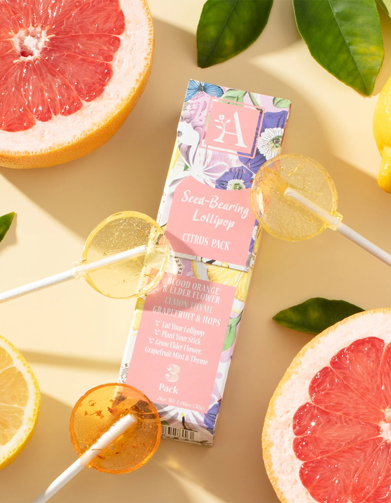 AMBORELLA ORGANICS Citrus Lollipop 3 Pack image number 0