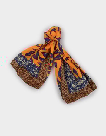 FULL TILT Printed Satin Scarf Primary Image