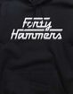 FORTY HAMMERS Script Logo Unisex Hoodie image number 2