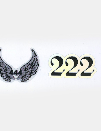 Angel Number Stickers 3 Pack Alternative Image