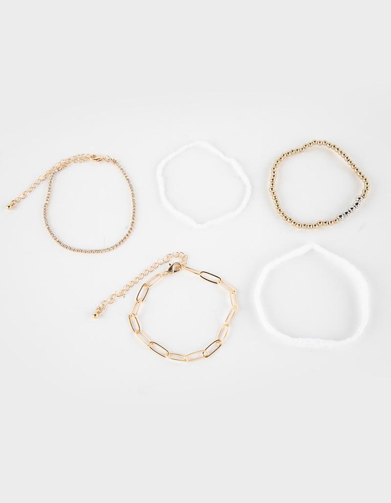 FULL TILT 5 Piece Beaded Bracelet Set image number 2