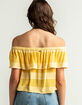 O'NEILL Keagan Womens Off The Shoulder Top image number 3