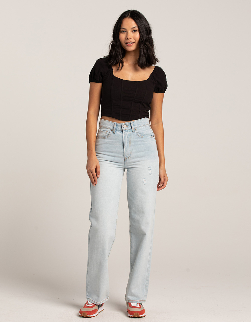 RSQ Womens Linen Corset image number 3