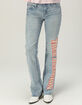 TRUE RELIGION Becca Mid Rise Arched Logo Womens Bootcut Jeans image number 5