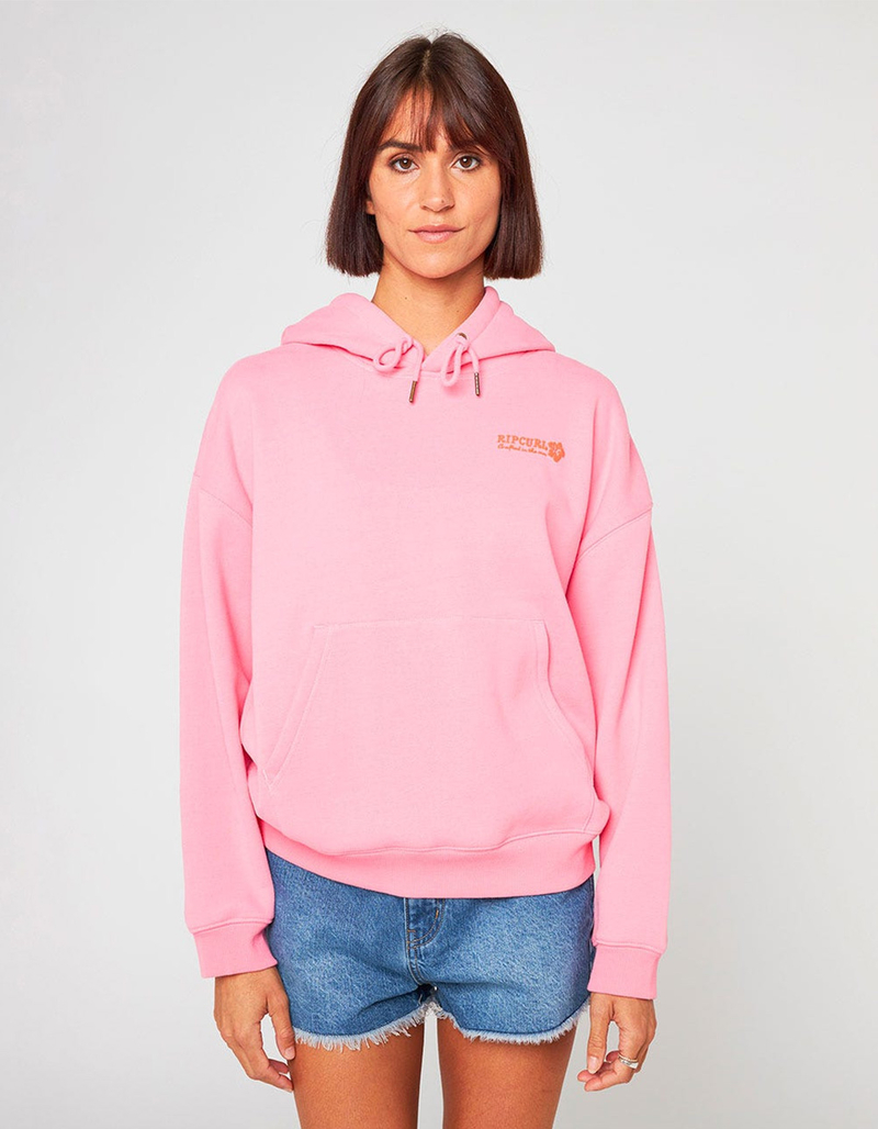 RIP CURL Hibiscus Heat Heritage Womens Hoodie image number 1