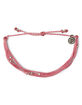 PURA VIDA Malibu Silver & Blossom Pink Bracelet image number 1