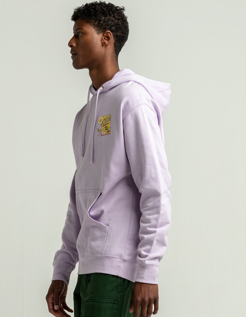 FLIM FLAM Flamingo Sunflower Mens Hoodie image number 3