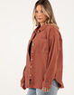 RSQ Womens Twill Shacket image number 6