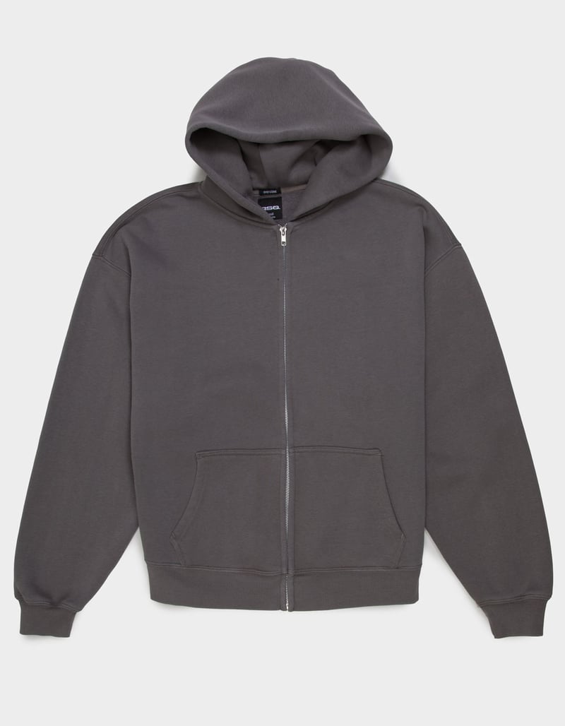 RSQ Mens Oversized Zip-Up Hoodie image number 1