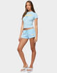 EDIKTED Argentina Low Rise Shorts image number 4