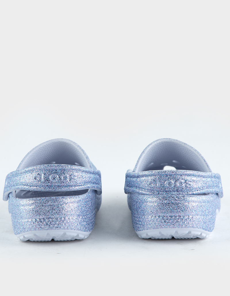 CROCS Kids Classic Glitter Clogs image number 3