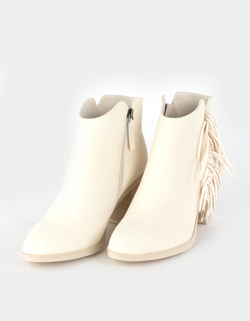 MIA Cisco Fringe Western Womens Booties image number 0