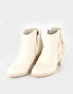 MIA Cisco Fringe Western Womens Booties image number 1