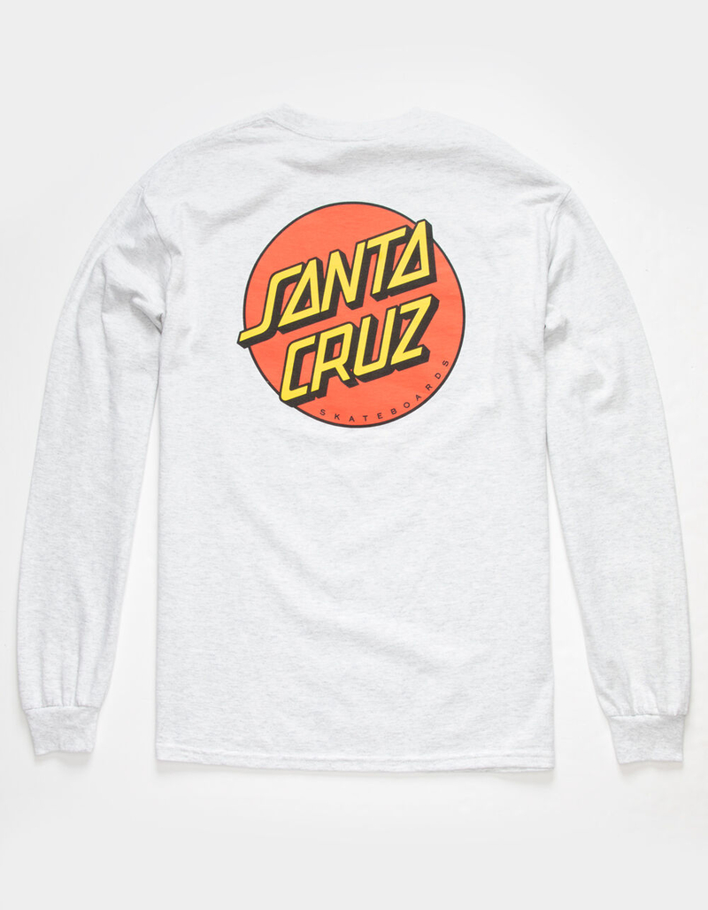 SANTA CRUZ Classic Dot Ash Mens Tee image number 0