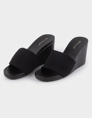 BAMBOO New Age Womens Wedge Sandals Alternative Image