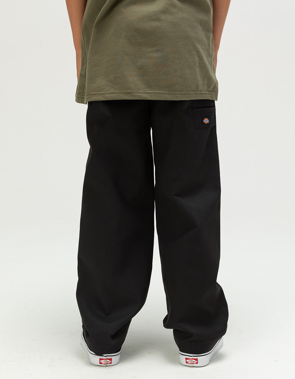 スニ垢男子 FREEKS STORE DOUBLE KNEE PANTS L DICKIES Double Knee Boys Pants - BLACK | Tillys