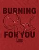 HOT STUFF Burning For You Unisex Tee image number 2
