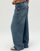 RSQ Womens Low Rise Extreme Baggy Jeans image number 3