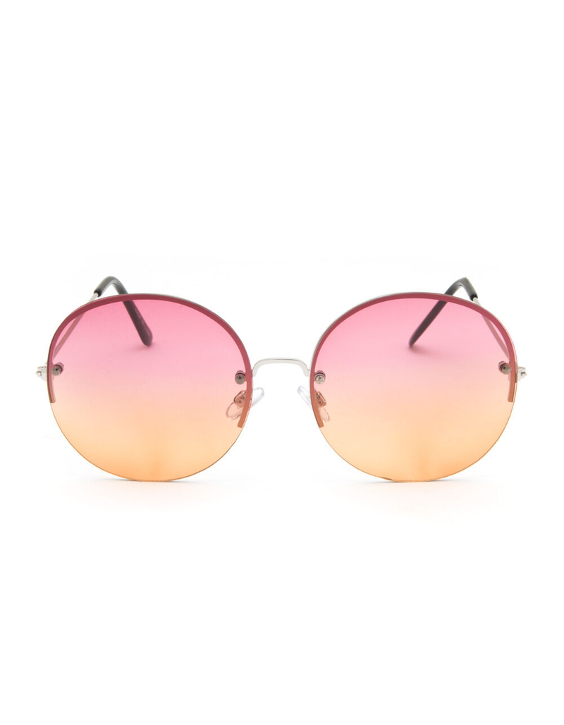 FULL TILT 70s Gradient Round Sunglasses image number 1