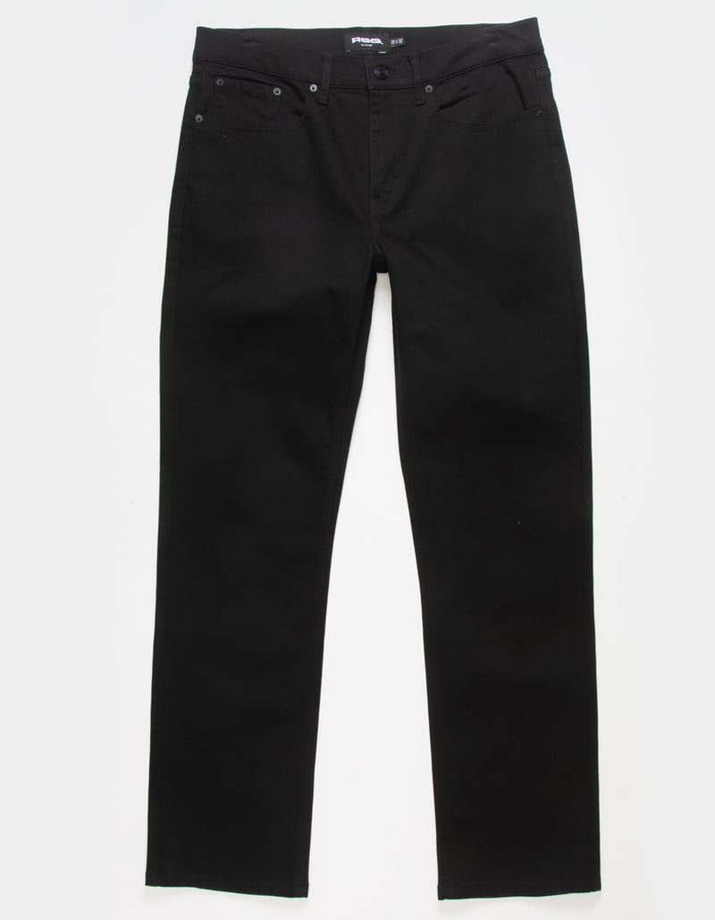 RSQ Mens Slim Straight Jeans - BLACK DENIM
