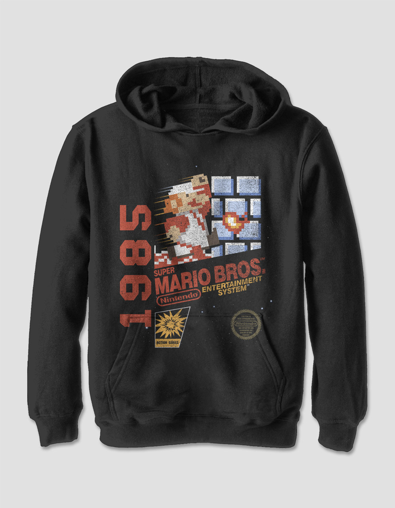 MARIO 1985 Vintage Unisex Kids Hoodie image number 0