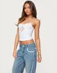 EDIKTED Morena Lacey Tank Top image number 3