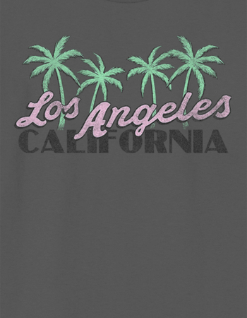 DESTINATION Los Angeles California Palms Unisex Kids Tee Alternative Image