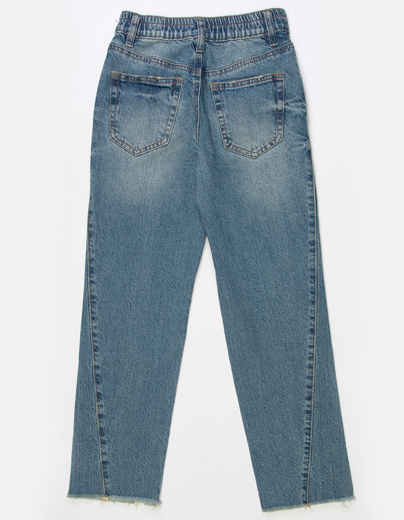 RSQ Girls Barrel Leg Jeans image number 2