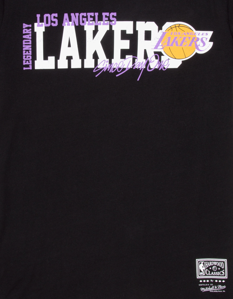 MITCHELL & NESS Los Angeles Lakers Home Team Mens Tee image number 3