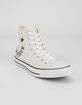 CONVERSE Cheerful Chuck Taylor All Star Egret High Top Shoes image number 2
