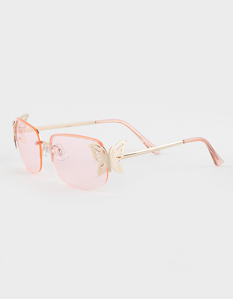 RSQ Butterfly Charm Sunglasses image number 0